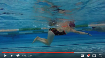 Try this drill to switch on your core during the freestyle stroke