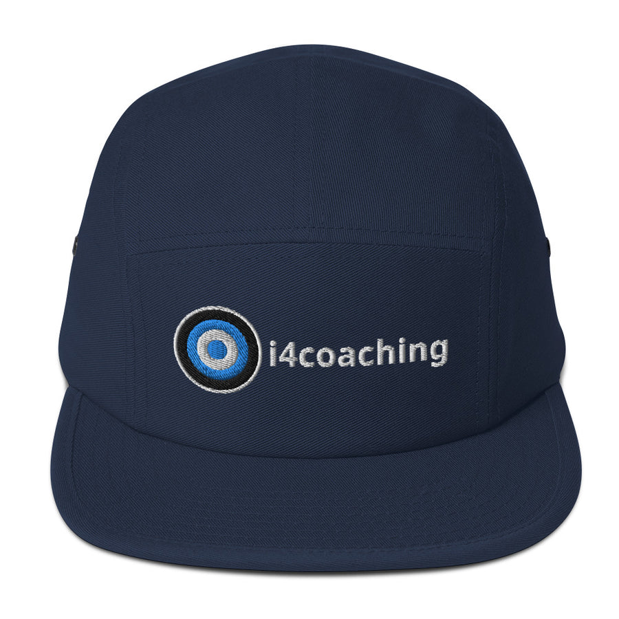 i4 Coaching embroidered logo triathlon cap for men and women