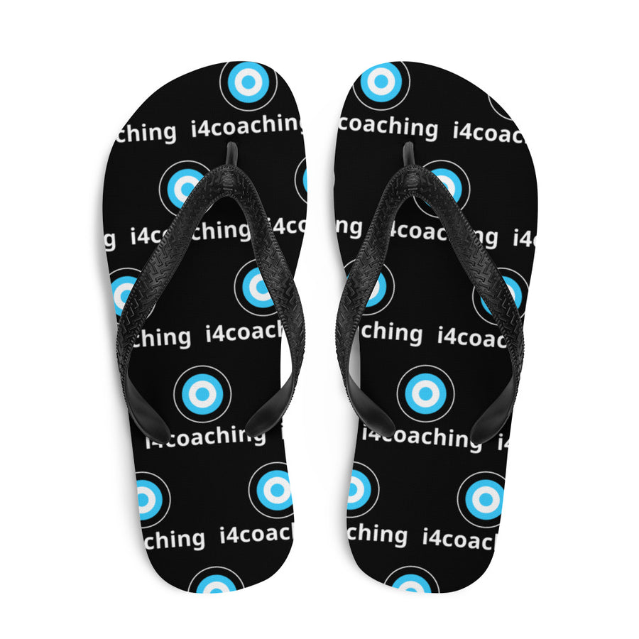 i4 Coaching printed flip-flops for men and women