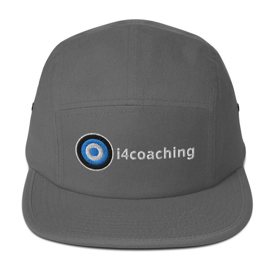 i4 Coaching embroidered logo triathlon cap for men and women