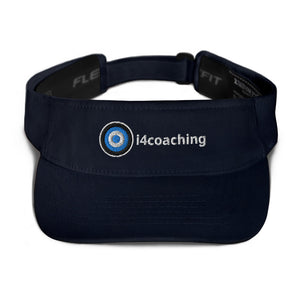 i4 Coaching printed triathlon running visor for men and women